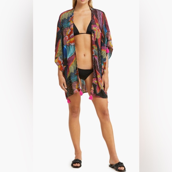 NWOT LA BLANCA Sunlit Soiree Cover-up - Picture 2 of 11